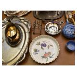 Silver Plate Serving Pieces, Baking Dishes