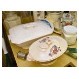 Vintage Covered Serving Dishes
