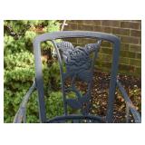 Pair of Iron Garden Chairs