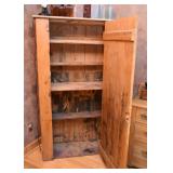 Primitive Cupboard / Jelly Cabinet (front decorative piece is easily removable)
