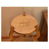 Oak Plant Stand / Display Pedestal