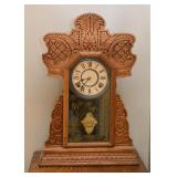 Gingerbread Mantle Clock