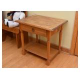 Side Table / Nightstand with Drawer