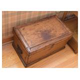 Primitive Wood Chest / Trunk / Box