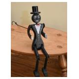 Black Americana Wooden Puppet