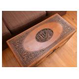 Oriental / Asian / Chinese Wood Carved Trunk / Chest