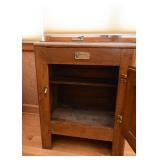 Antique White Clad Icebox