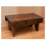 Primitive Wood Stool