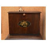 Antique Drop Front Music Cabinet