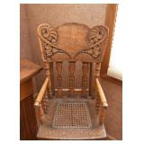 Antique Oak High Chair