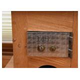 Primitive Wood Safe / Lock Box