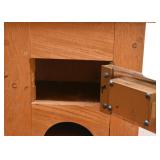 Primitive Wood Safe / Lock Box