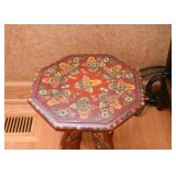 Small Painted Table / Pedestal