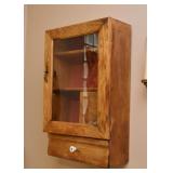 Primitive Curio / Display Cabinet