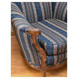 Matching Traditional Chair with Carved Details