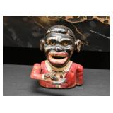 Black Americana Cast Iron Bank