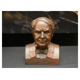 Small Thomas Edison Bust