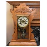 Gingerbread Mantle Clock