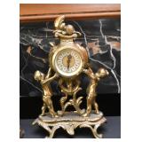 Antique / Vintage Metal Mantle Clocks