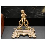 Brass Inkwell / Ink Bottle Holder