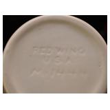 Pair of Red Wing Pottery Vases