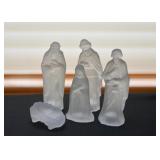 Lalique Nativity Figures (1 Wise Man Missing)