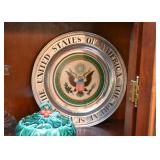 Pewter USA Seal Plate