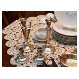 Silver Plate Candlesticks