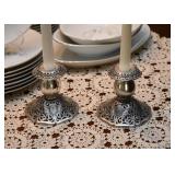 Silver Plate Candlesticks