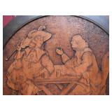 Wood Carved Wall Hanging