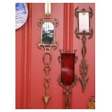 Cast Iron Arrows with Stained Glass Inserts