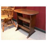 Side Table with Oval Top