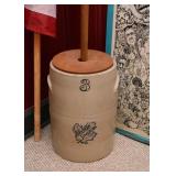 Stoneware Butter Churn (1 of 2)