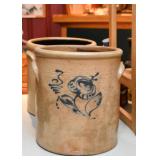 Stoneware Pottery Crocks (Flower)