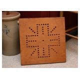 Primitive Wooden Game Board