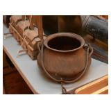 Copper Fireplace Pot