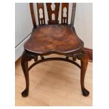 Antique Wooden Chair (Cathedral Arch Back)