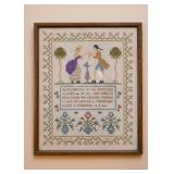 Framed Needlepoint