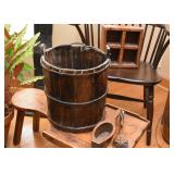 Primitive Wooden Buckets / Pails