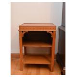 End Table with 2 Shelves