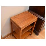 End Table with 2 Shelves