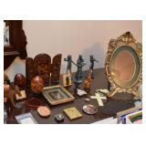 Decorative Eggs, Religious Items, Figurines, Picture Frame, Etc.