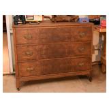 Burl 3-Drawer Chest / Dresser