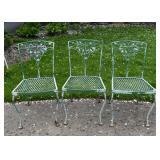 Iron Garden Chairs