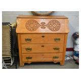 Oak Secretary / Chest