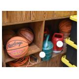 Basketballs, Watering Cans, Etc.
