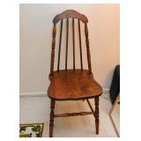 Antique Wooden Spindle Back Chair