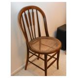 Antique Side Chair with Cane Seat