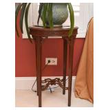 Vintage Round Side Table, House Plants