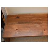 Primitive Wood Bench